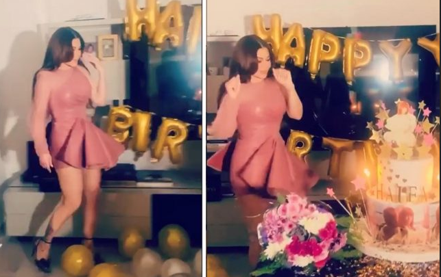 هيفاء وهبي ترقص في عيد ميلادها بعد حبس محمد وزيري